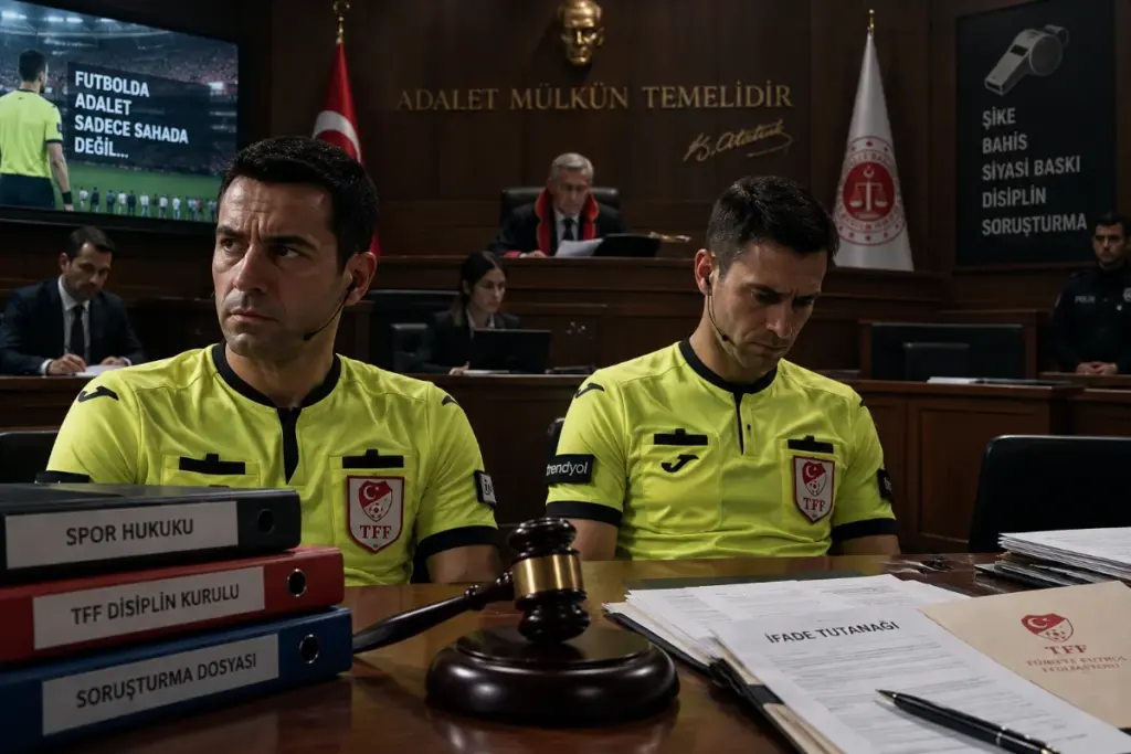 Türk Futbolunda Hakem Skandalı: Tutuklama Talebiyle Yeni Perde